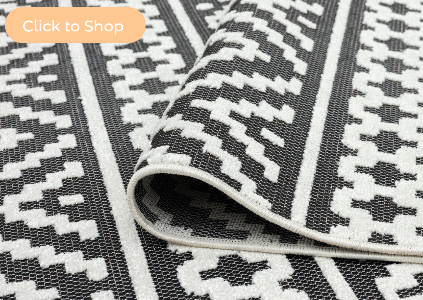 Graham Contemporary Striped Outdoor Area Rug