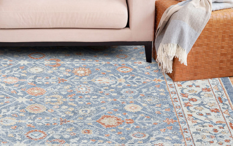 Aryana Traditional Floral Area Rug
