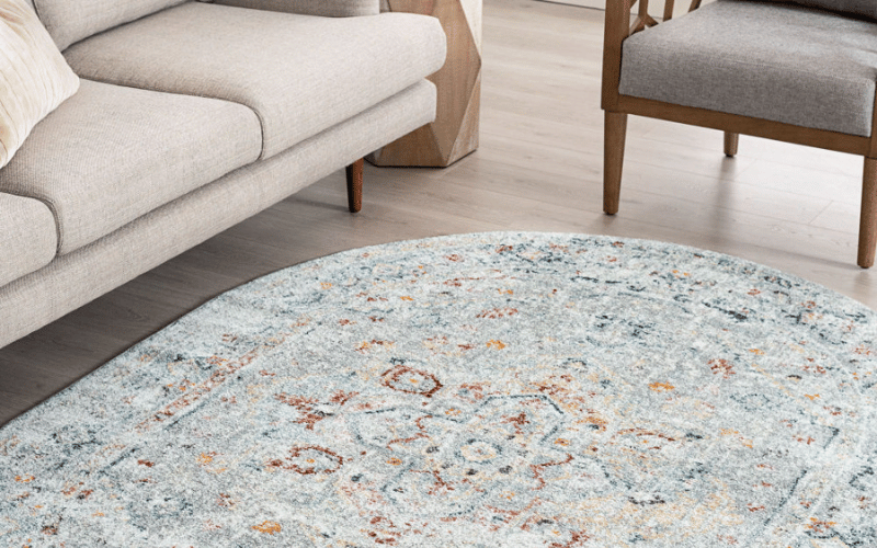 How To Choose Oval Rug Sizes to Style a Room